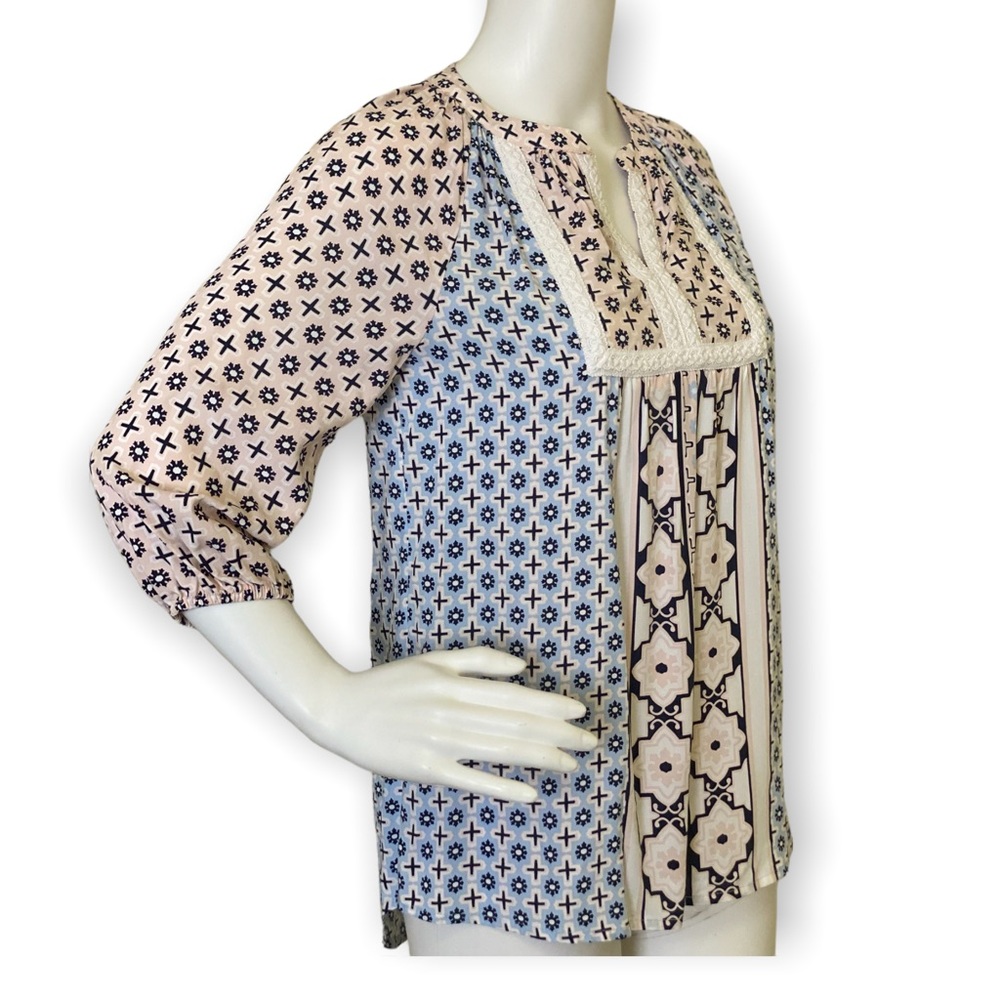 Crown & Ivy™ Petite Peasant Top - Picture 6 of 6